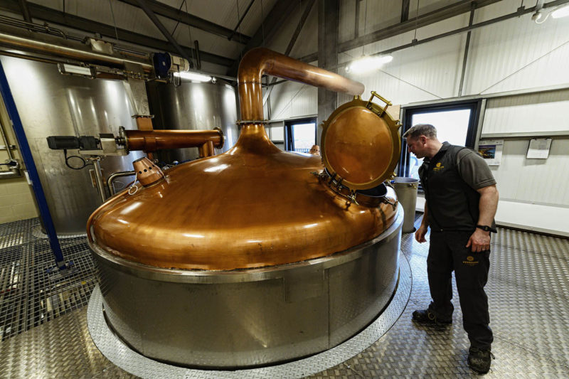 Ardnahoe Whisky Brennerei Wash Back Islay