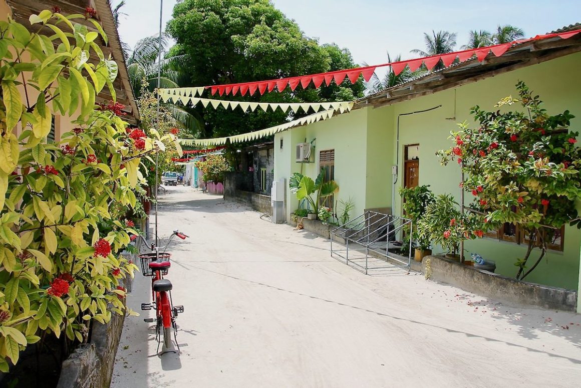 Dhigurah. Malediven unplugged 1 Malediven, Ort, Dhigurah, Einheimischeninsel