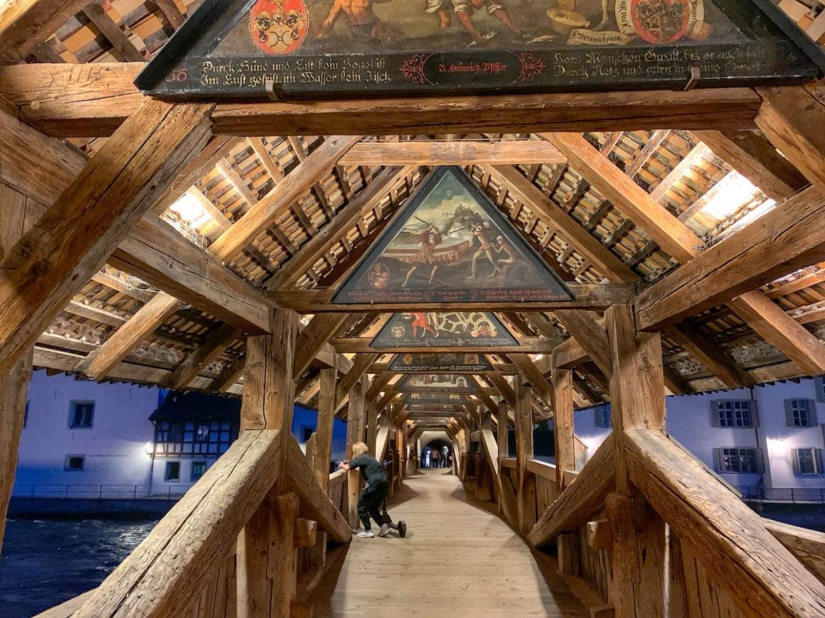 Luzern. So schön bunt! 2 Luzern Spreuerbrücke