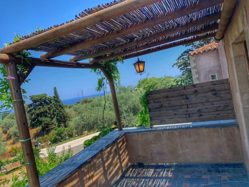 Residenz Terrasse Kinsterna Hotel bei Monemvassia Peloponnes