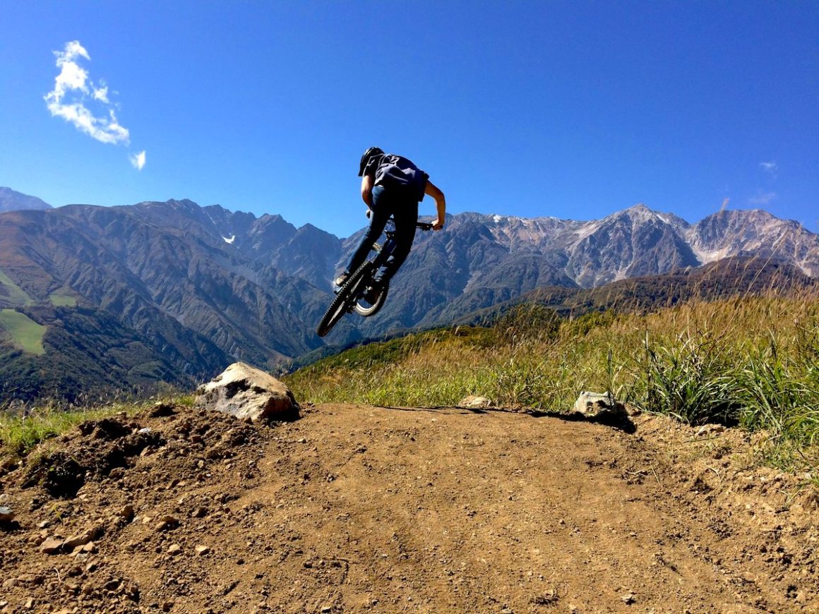 Yamabushi. Outdoor-Tipps für Japan 14 Hakuba Iwatake Mountainbike Park statt Yamabushi
