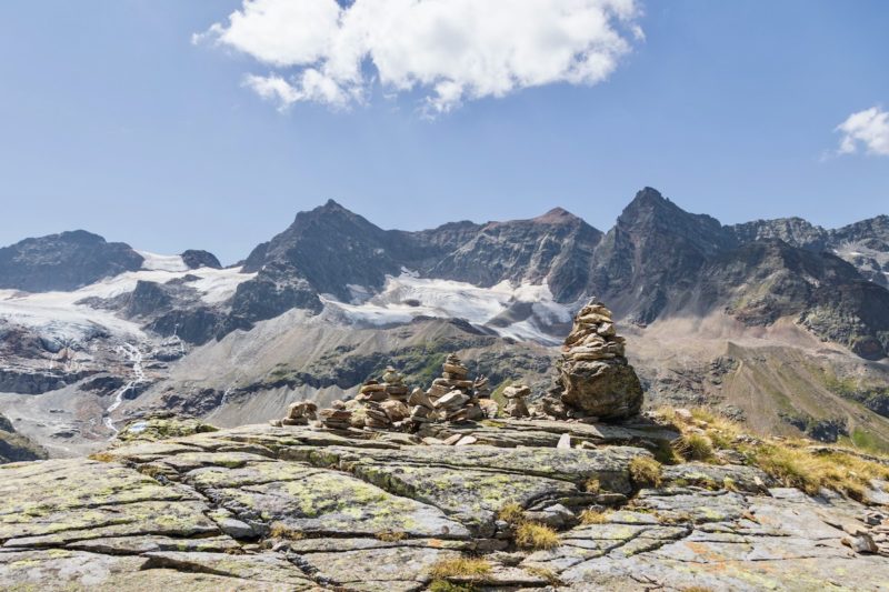 Alpenmosaik Montafon, Vorarlberg, Österreich, Alpen, Hohes Rad