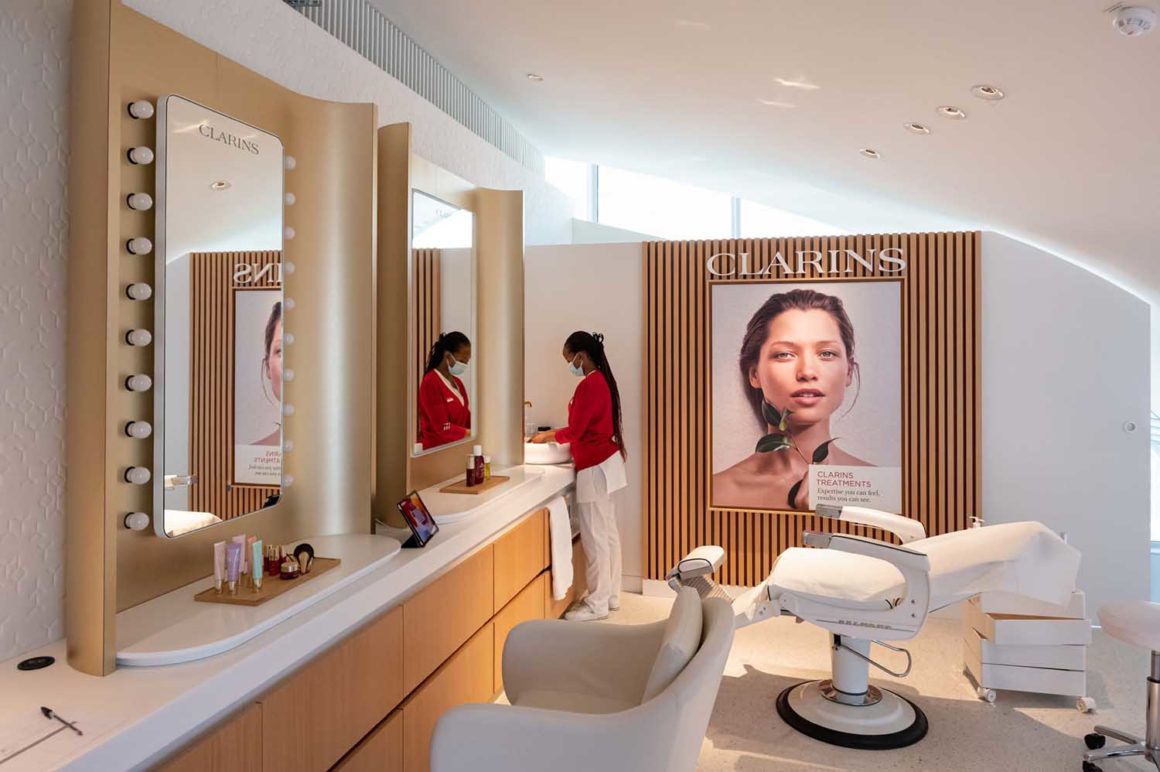 Air France-Lounge 2F, Clarins-Lounge