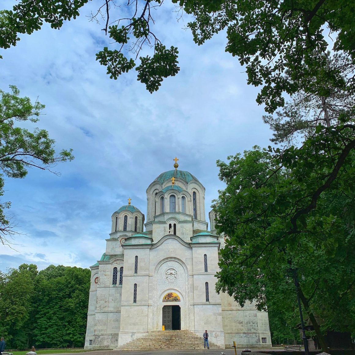 Novi Sad. Jenseits von Belgrad 14 Serbien Topola Church of St. George, 150 km von Novi Sad
