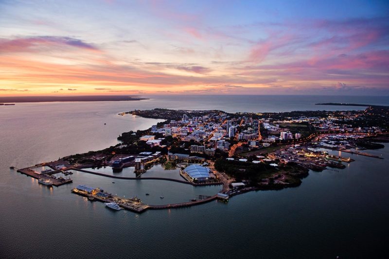 Sonnenuntergang, Darwin, Northern Territory, Australien