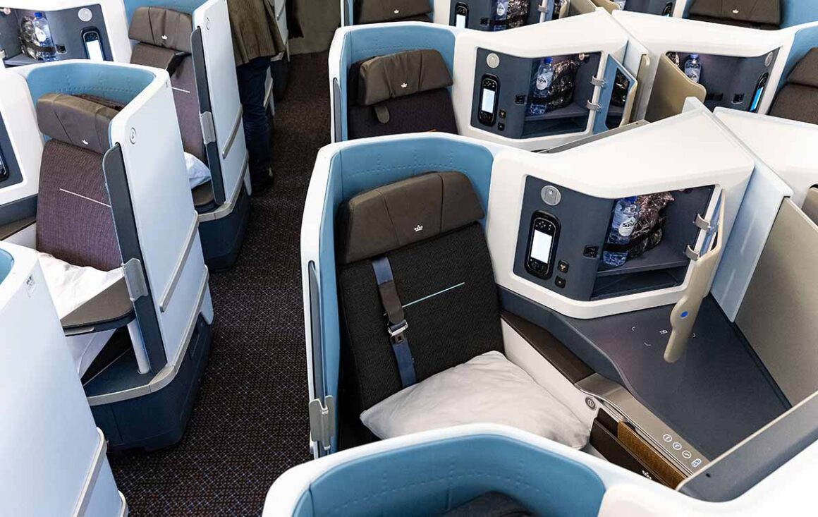 Sitzabteile, KLM World Business Class, 777-300