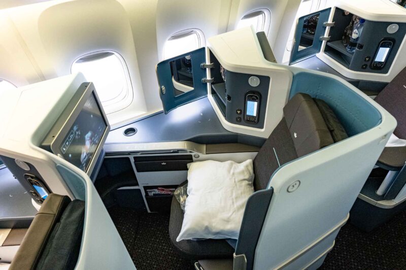 Neuer Sitz, KLM World Business Class