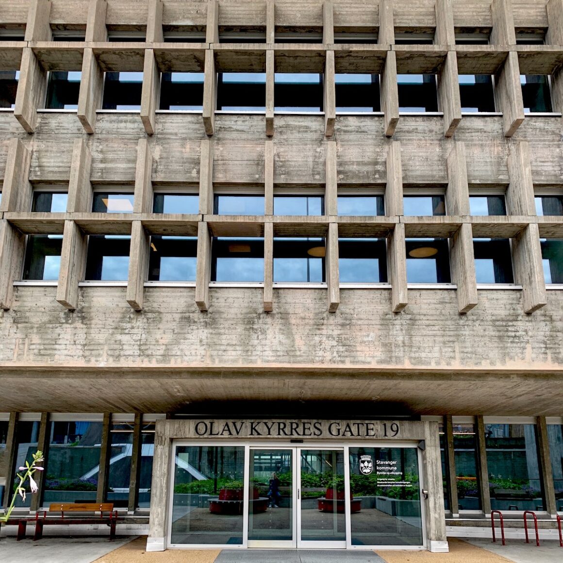 Stavanger Landgang Brutalismus Schwimmhaus Svømmehall