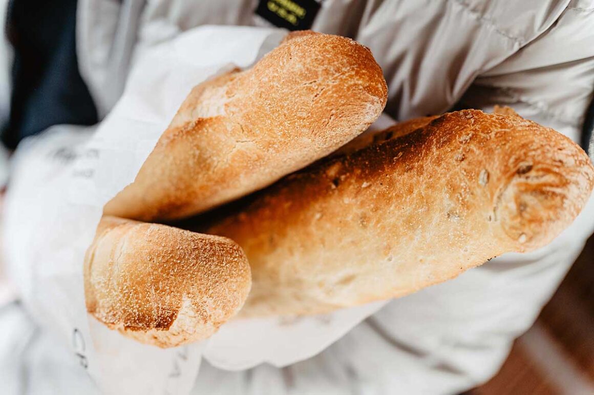 food, Baguettes, Hausboot, Canal du Centre