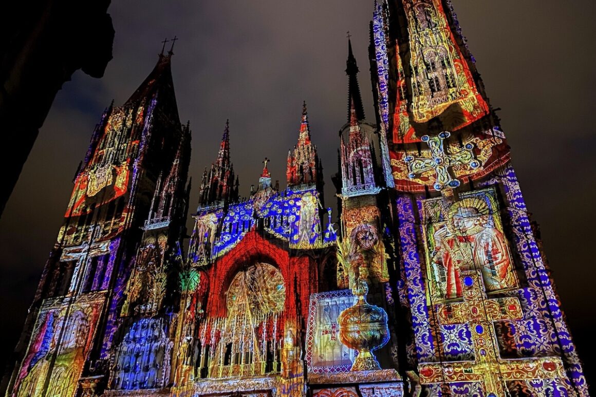 Caen. Aufragende Festung, aufregende Landschaft 3 Rouen, Normandie, Frankreich