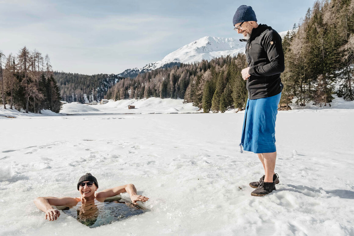 Thomas Linkel, Markus Blum, Eisbaden, Davos