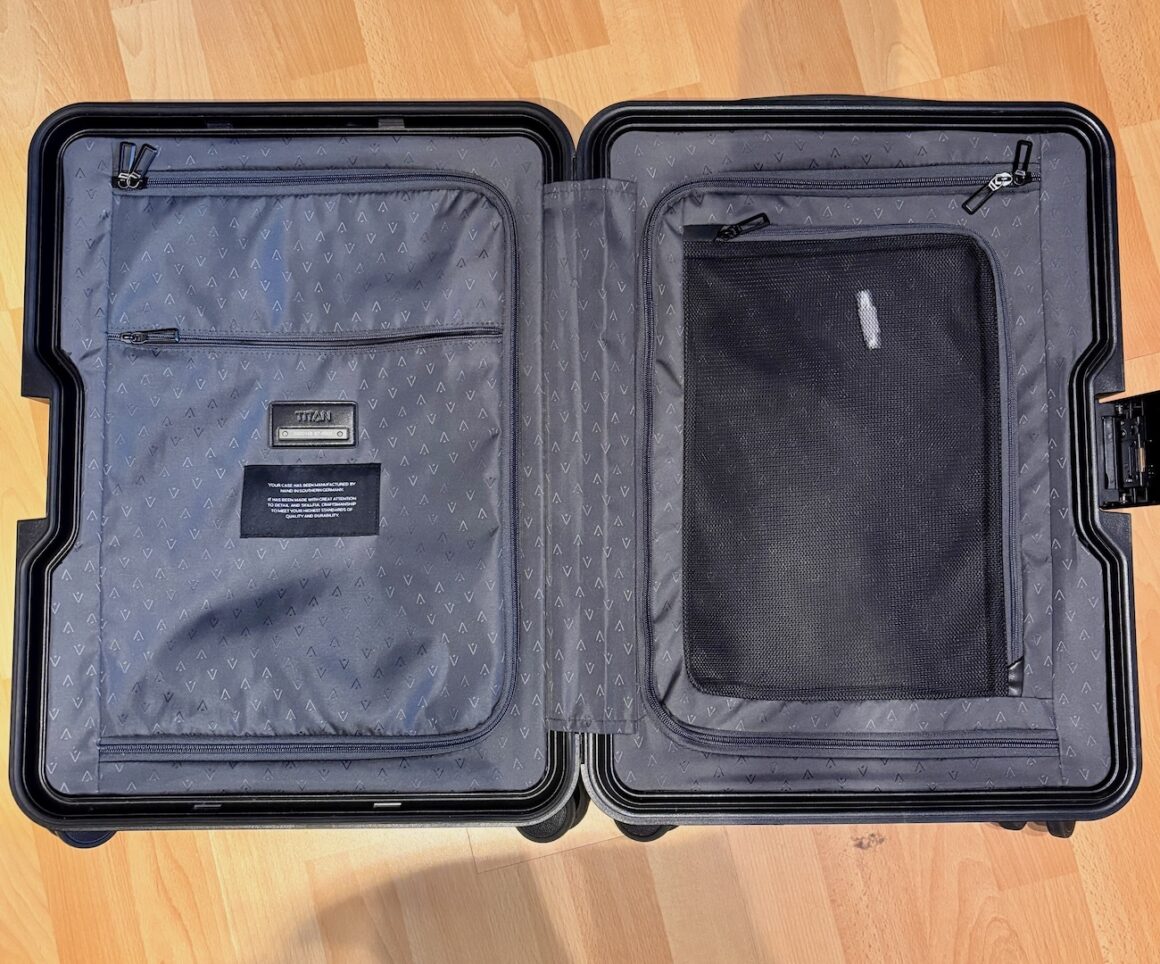 Koffer-Test. Der TITAN aus Bayern 4 TITAN OVERSEAS S20 TEST REVIEW