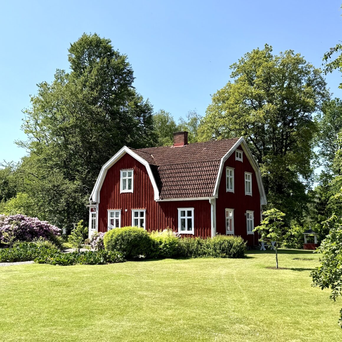 Schweden. Das Halland-Hoch 23 Dorfidylll beim Bolmen-See Unnaryd Visit Halland Schweden