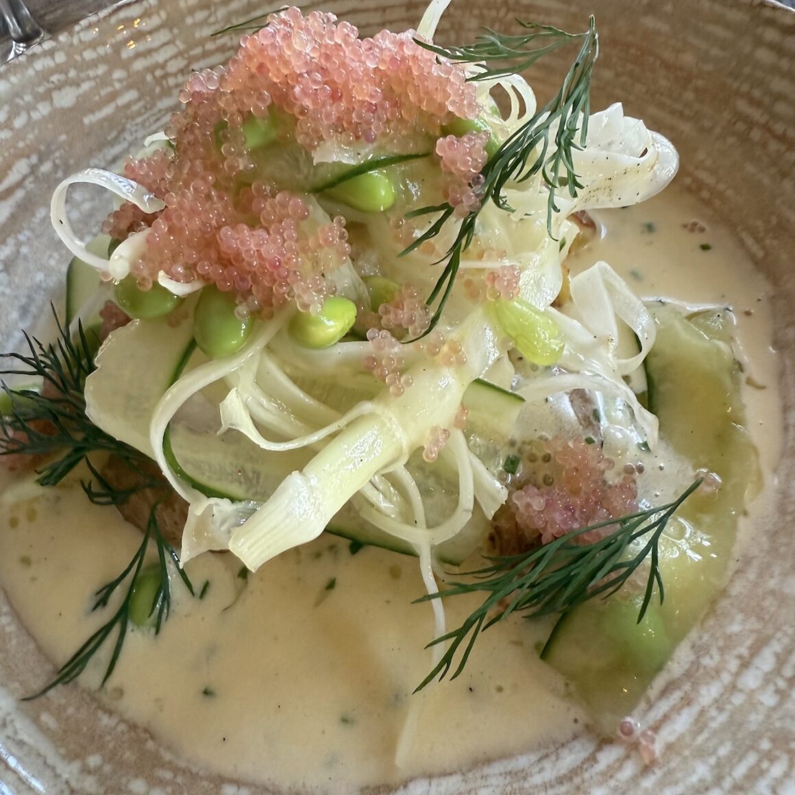 Schweden. Das Halland-Hoch 9 Visit Halland Schweden Main Course Restaurant im Monqiue Apelviken Beach