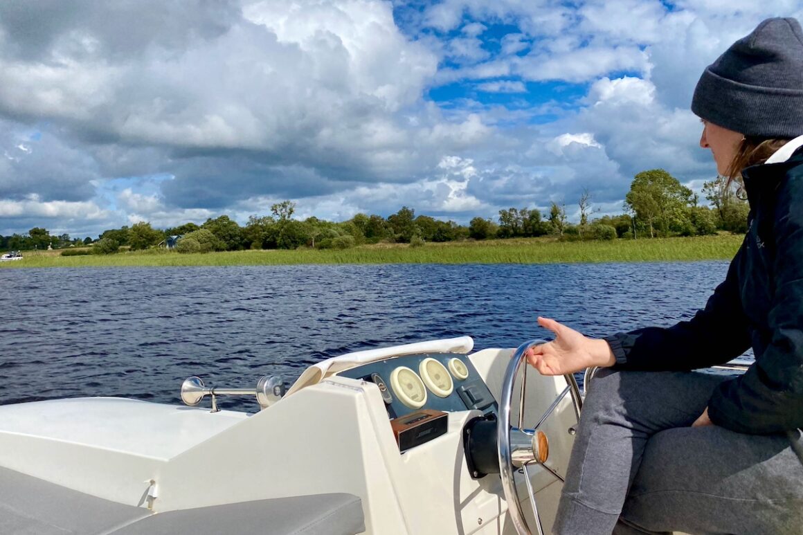 Irland. Auf dem Shannon von Pub zu Pub 2 Hausboot, Shannon, Irland