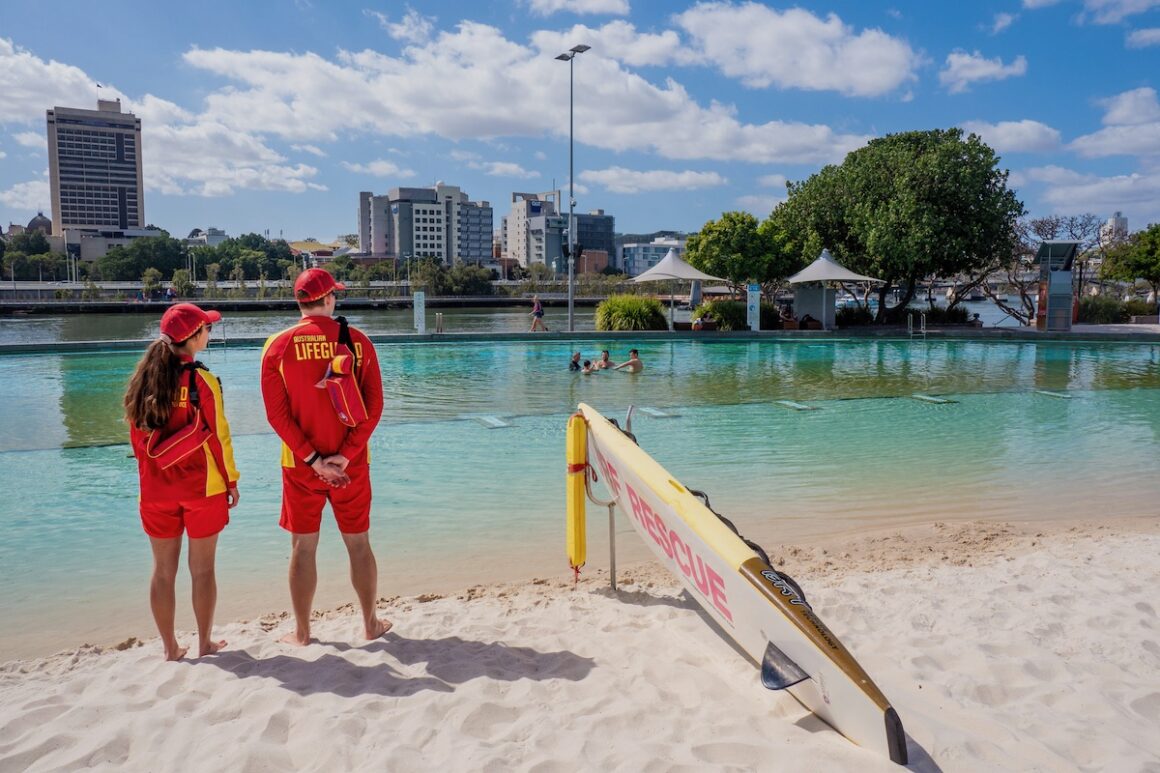 Brisbane. Vom Underdog zum Hotspot 16 Brisbane, Queensland, Australien, Beach