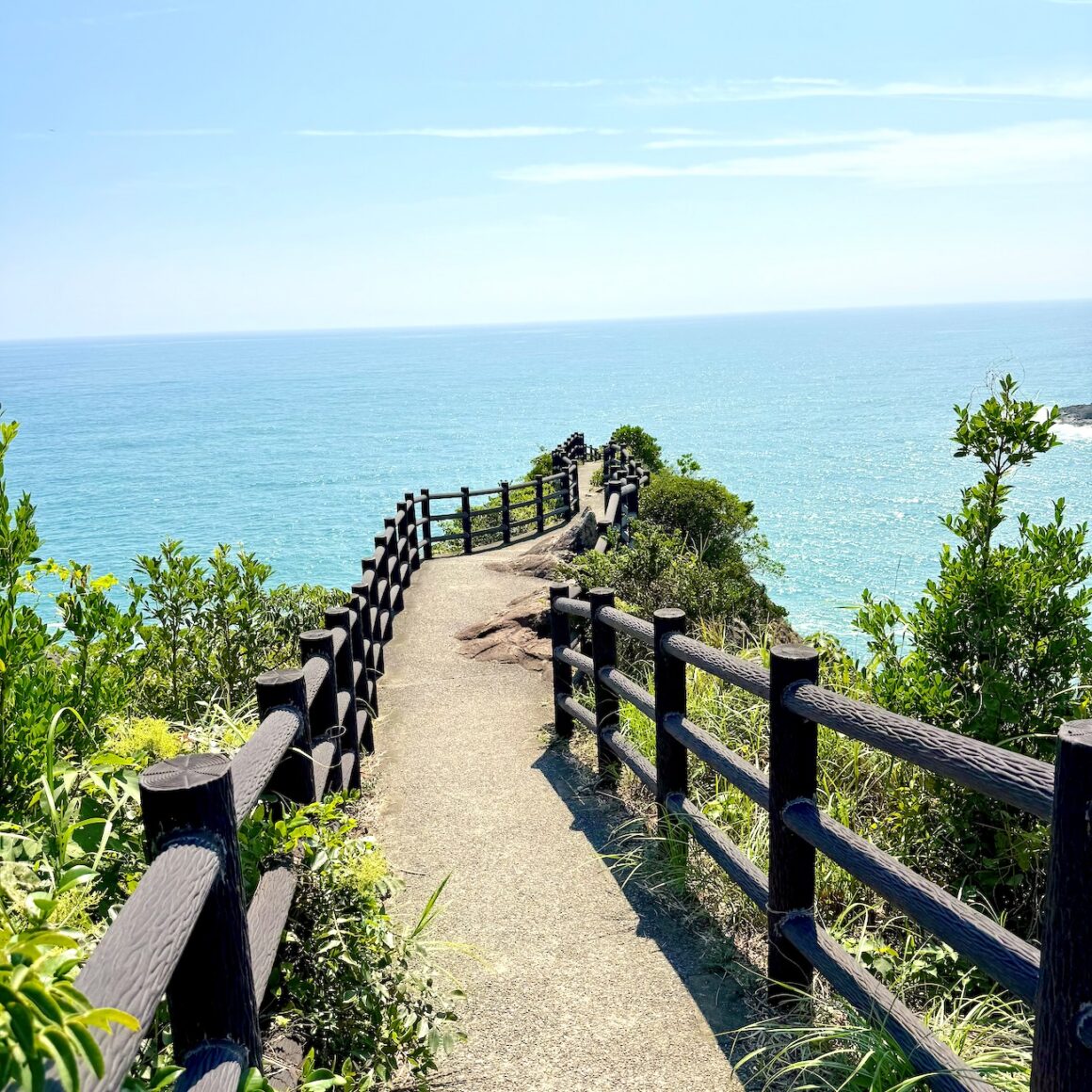Kyushu. Japans Küstbarkeiten 15 Cape Hyuga Observation Deck