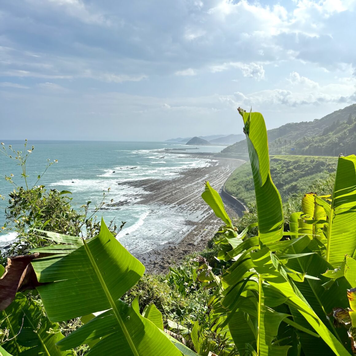 Kyushu. Japans Küstbarkeiten 19 Nichinan Coast Waschbrett Küste Süden von Kyushu