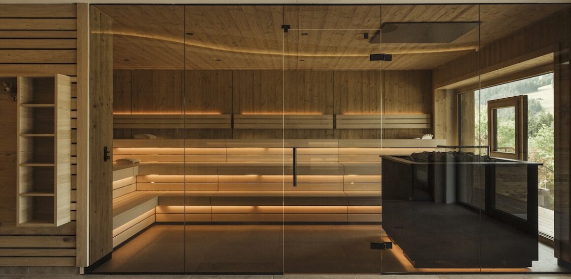 Kaiserlodge. Suites on the Water 13 Finnische Sauna im Spa der Kaiserlodge © Günter Standl