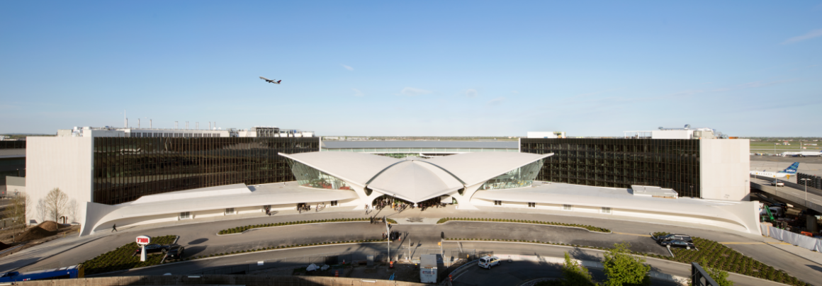 TWA Hotel JFK. Zwischenstopp Retro 15 Hotel, TWA, Saarinen, NYC