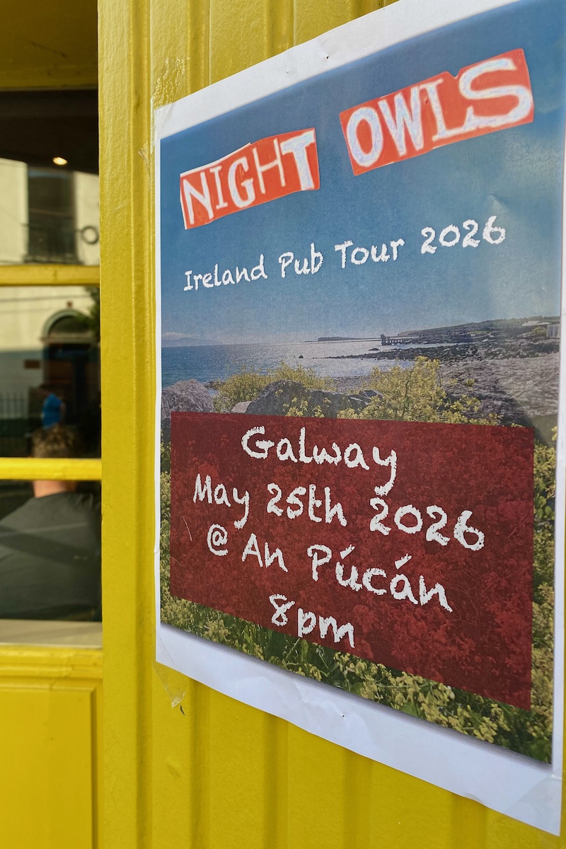Irland. Mit der eigenen Band von Pub zu Pub 15 Irland, Pub, Band, Night Owls