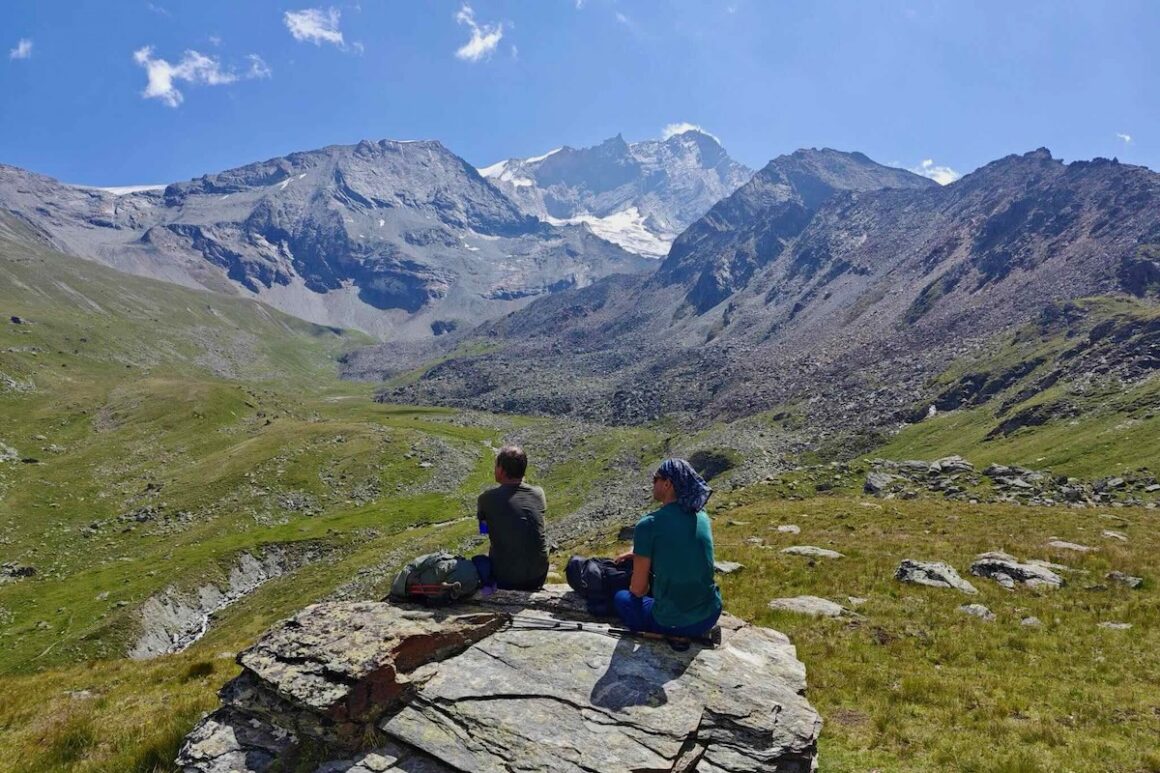 Val d'Anniviers. Mein erstes Mal auf einem Viertausender 6 Bishorn, Zinal, Val d'Anniviers, Schweiz, Viertausender, Berg, Gletscher