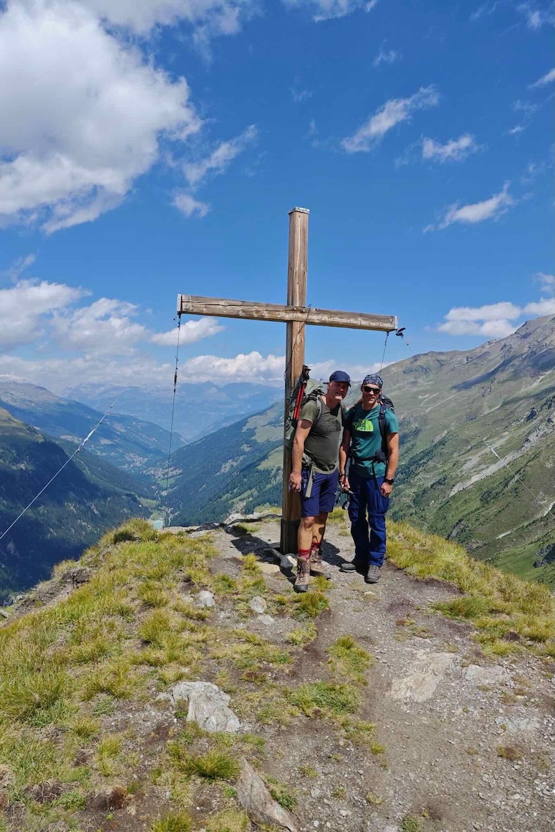 Val d'Anniviers. Mein erstes Mal auf einem Viertausender 4 Bishorn, Zinal, Val d'Anniviers, Schweiz, Viertausender, Berg, Gletscher