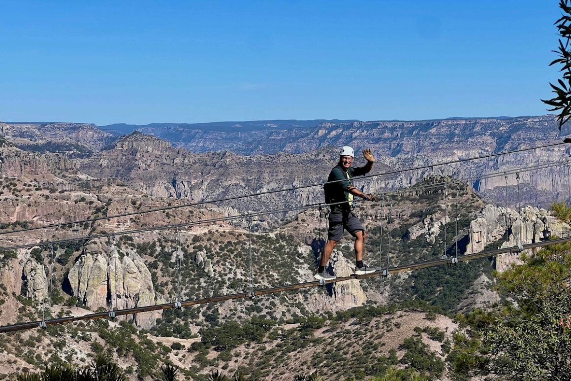 Mexiko. Mit Karacho über den XXL-Canyon 27 Mexiko, Zipline, Kupfercanyon