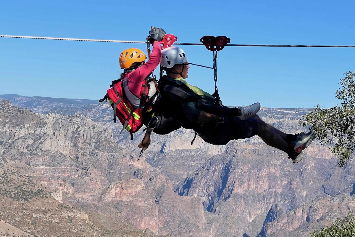 Mexiko. Mit Karacho über den XXL-Canyon 22 Mexiko, Zipline, Kupfercanyon