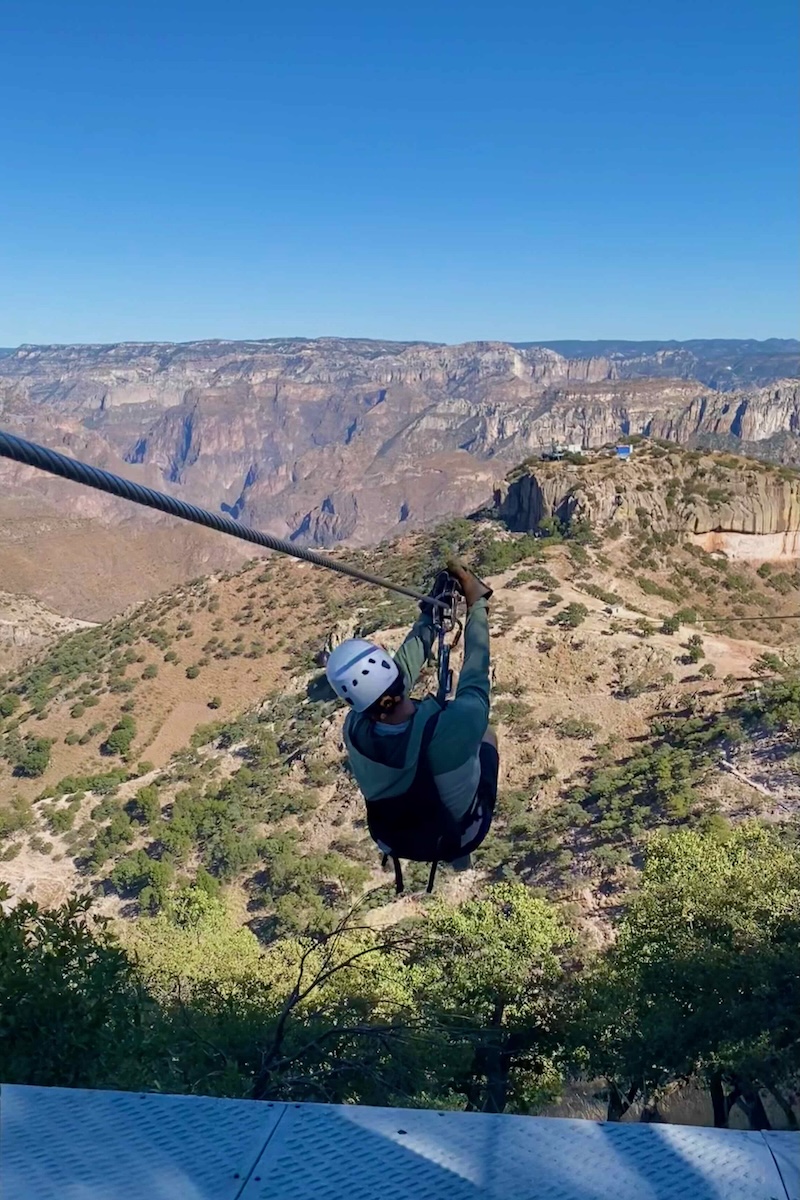 Mexiko. Mit Karacho über den XXL-Canyon 19 Mexiko, Zipline, Kupfercanyon