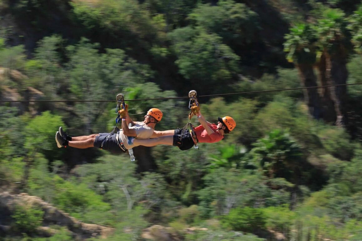 Mexiko. Mit Karacho über den XXL-Canyon 5 Mexiko, Zipline, Los Cabos, Baja California