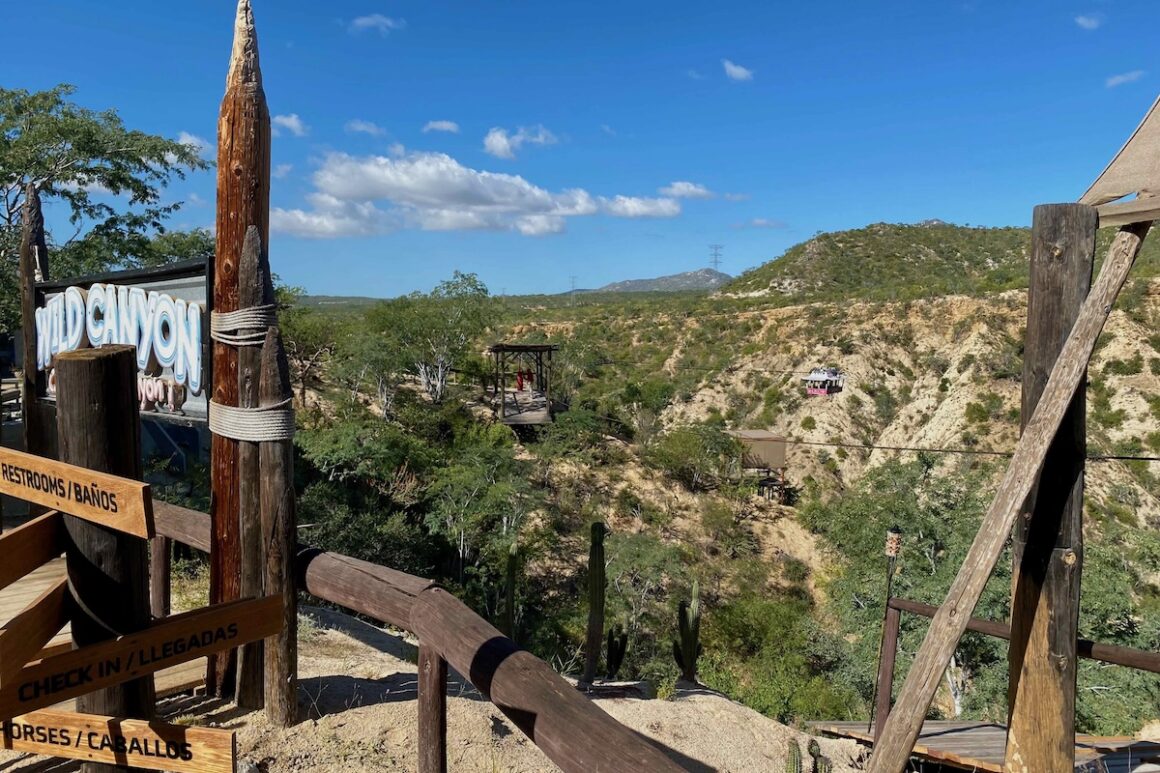 Mexiko. Mit Karacho über den XXL-Canyon 1 Mexiko, Zipline, Los Cabos, Baja California