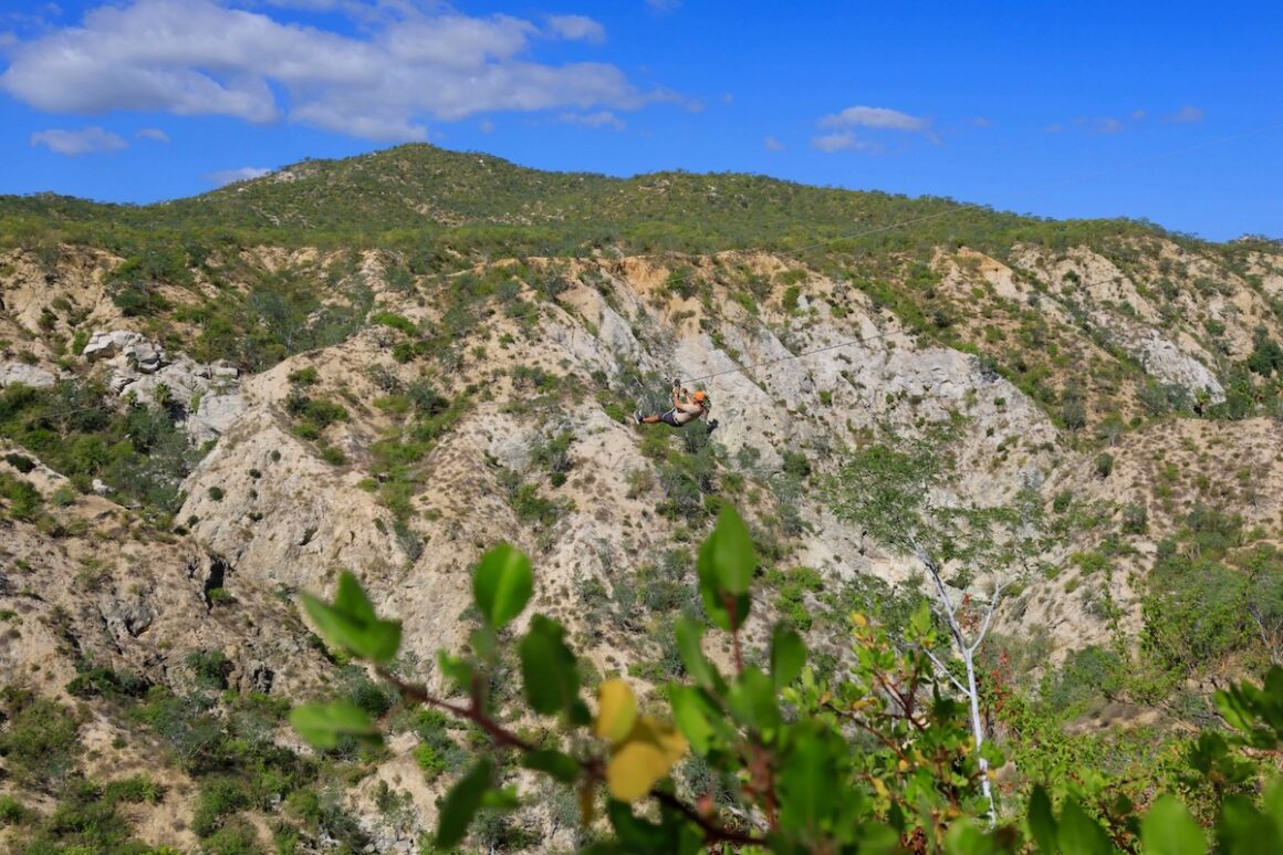Mexiko. Mit Karacho über den XXL-Canyon 9 Mexiko, Zipline, Los Cabos, Baja California