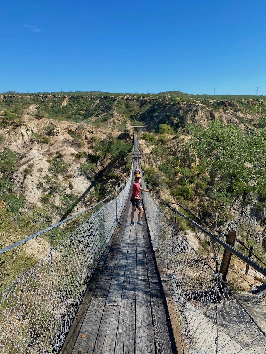 Mexiko. Mit Karacho über den XXL-Canyon 12 Mexiko, Zipline, Los Cabos, Baja California