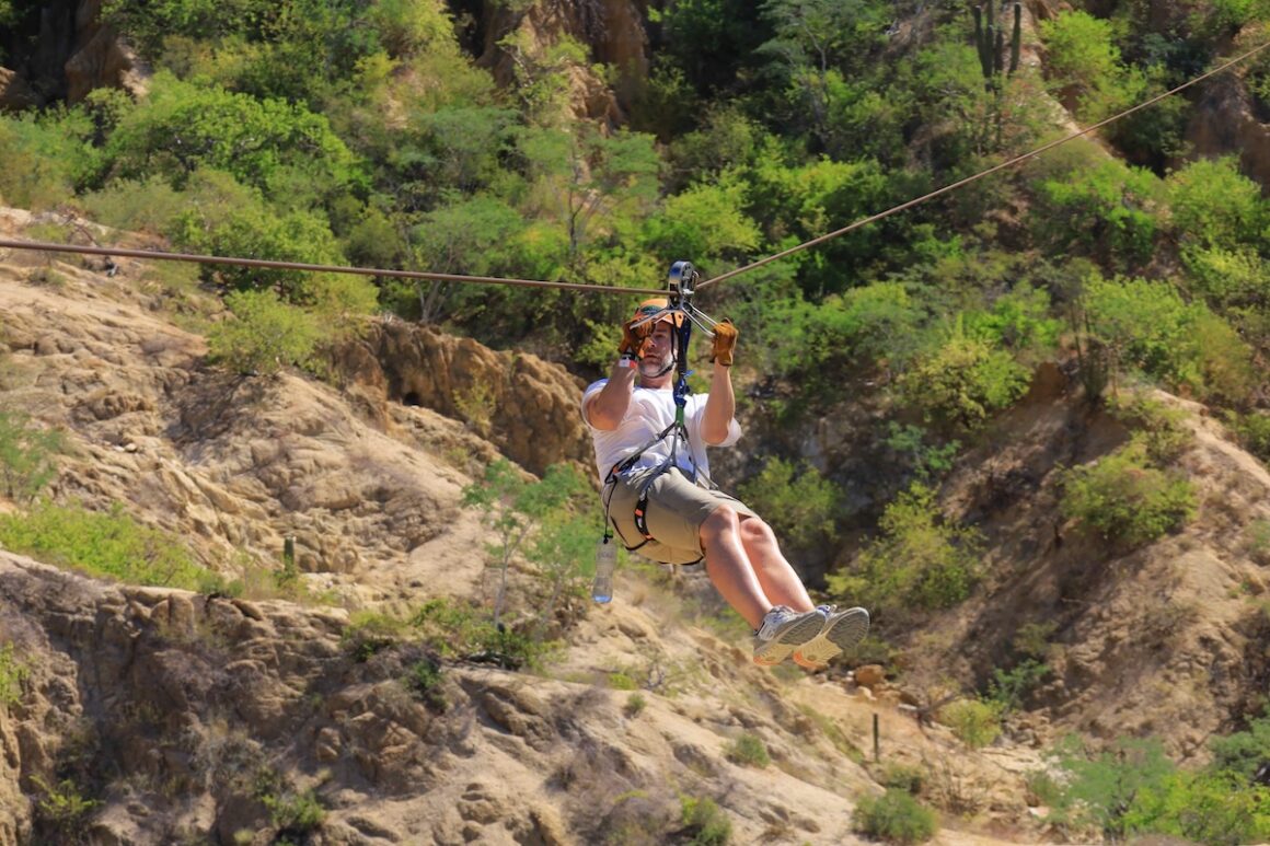 Mexiko. Mit Karacho über den XXL-Canyon 7 Mexiko, Zipline, Los Cabos, Baja California
