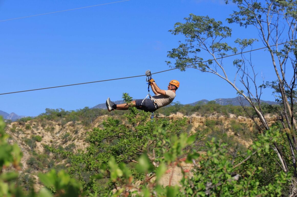 Mexiko. Mit Karacho über den XXL-Canyon 10 Mexiko, Zipline, Los Cabos, Baja California