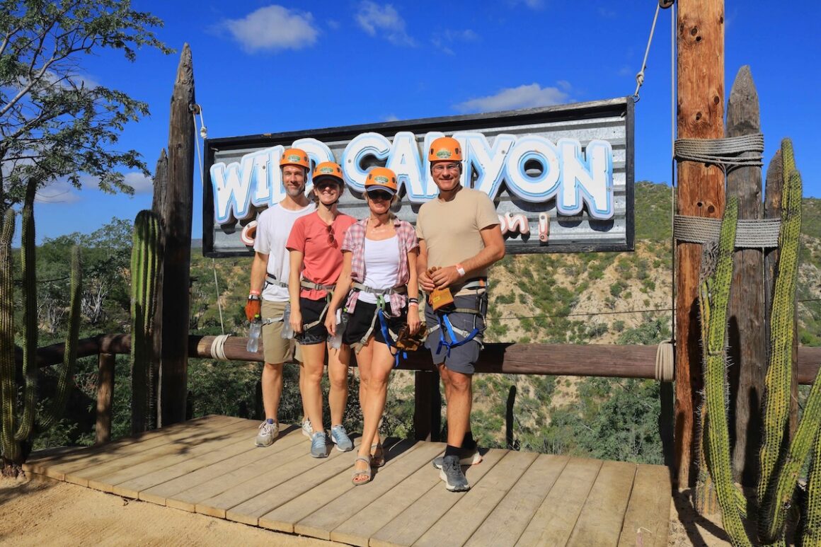 Mexiko. Mit Karacho über den XXL-Canyon 3 Mexiko, Zipline, Los Cabos, Baja California